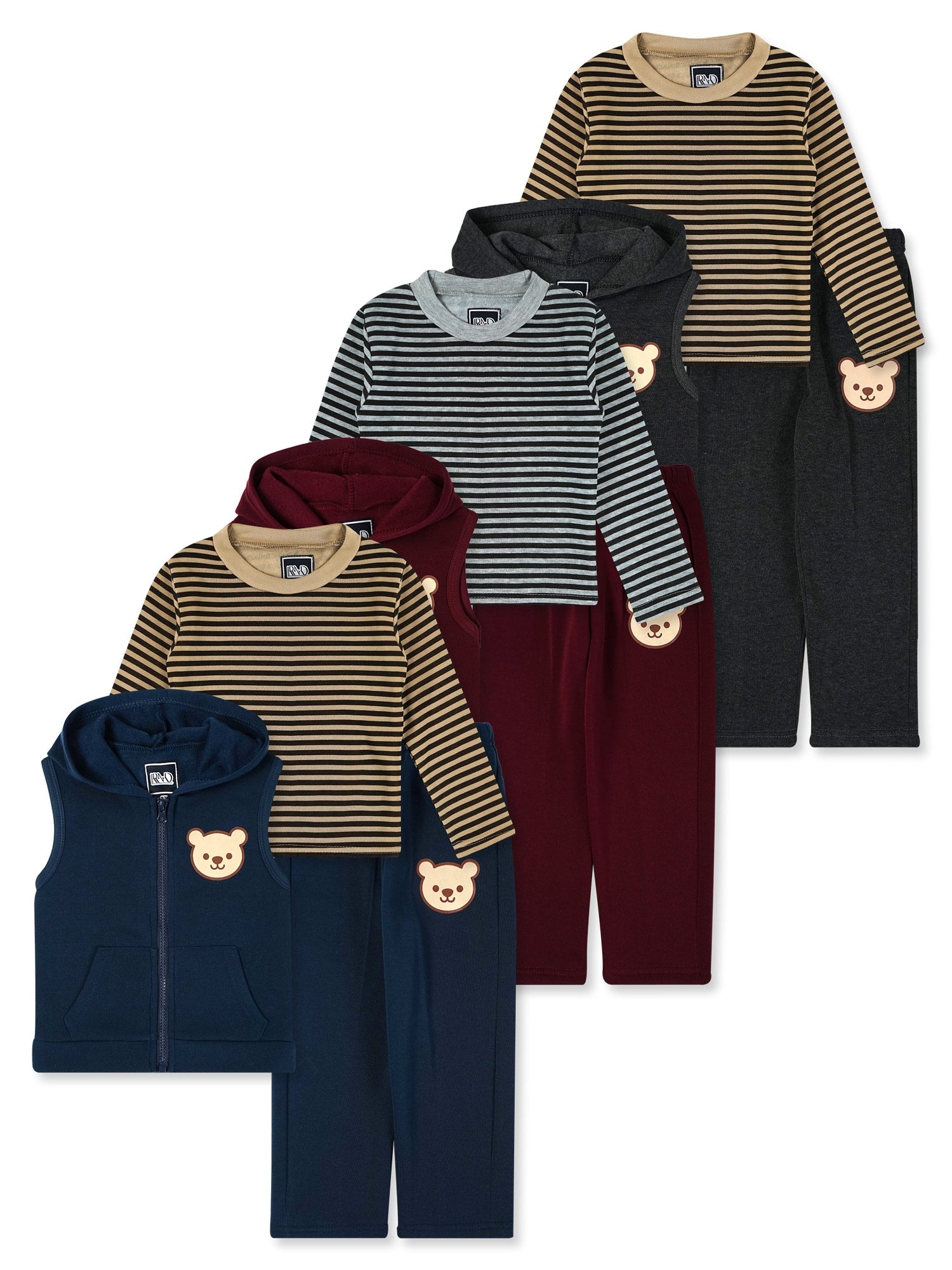 Boys' 3PC Fleece Set #T02