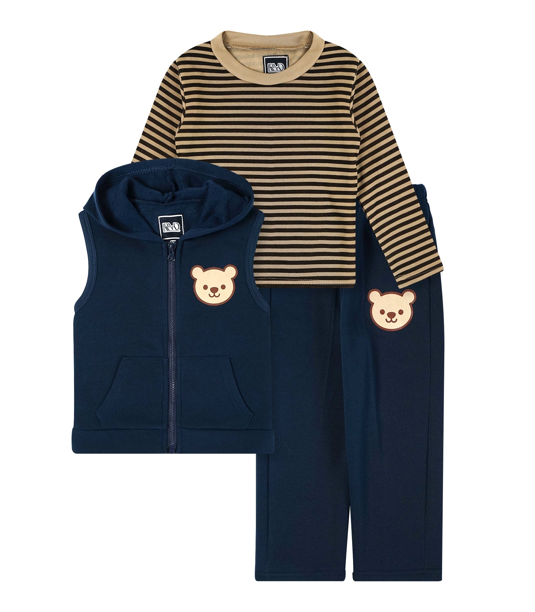 Boys' 3PC Fleece Set #T02