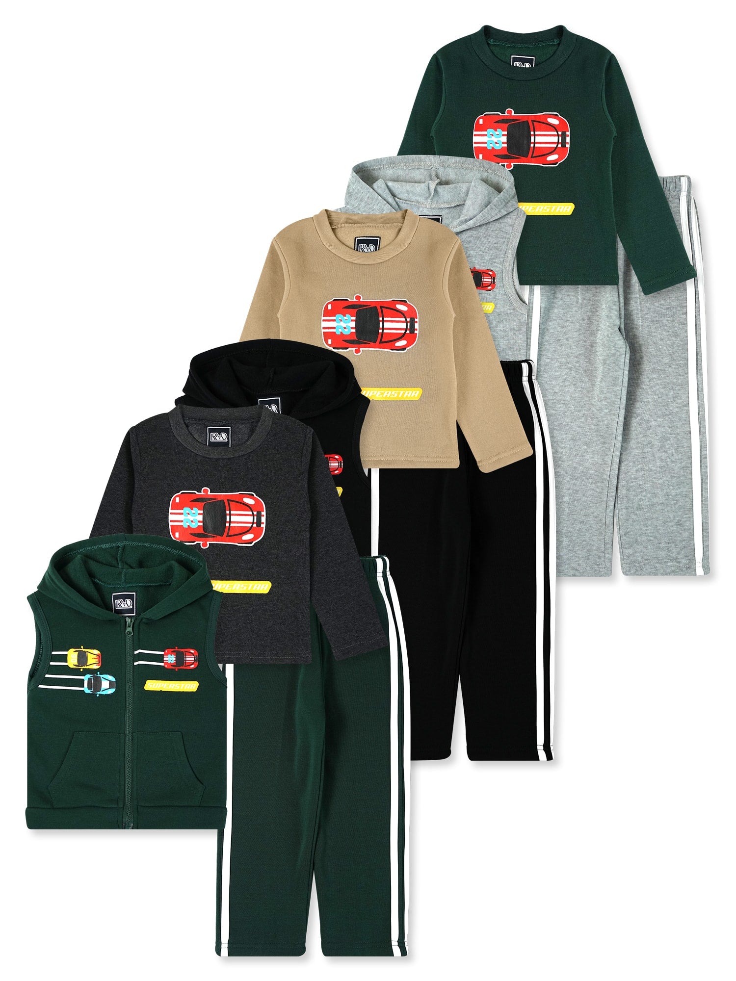 Boys' 3PC Fleece Set #T03