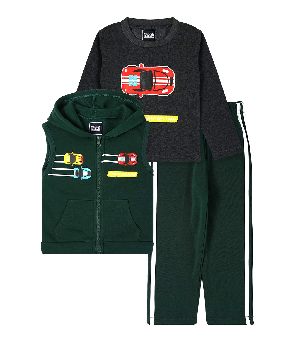Boys' 3PC Fleece Set #T03