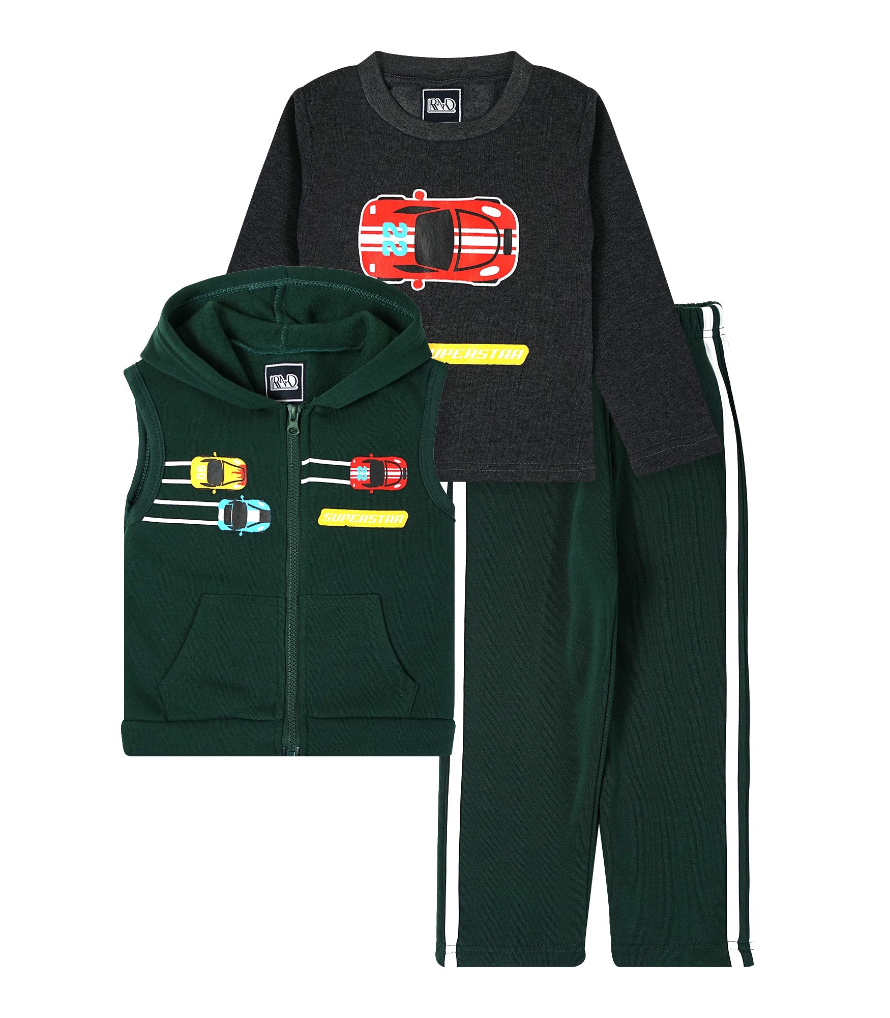 Boys' 3PC Fleece Set #T03