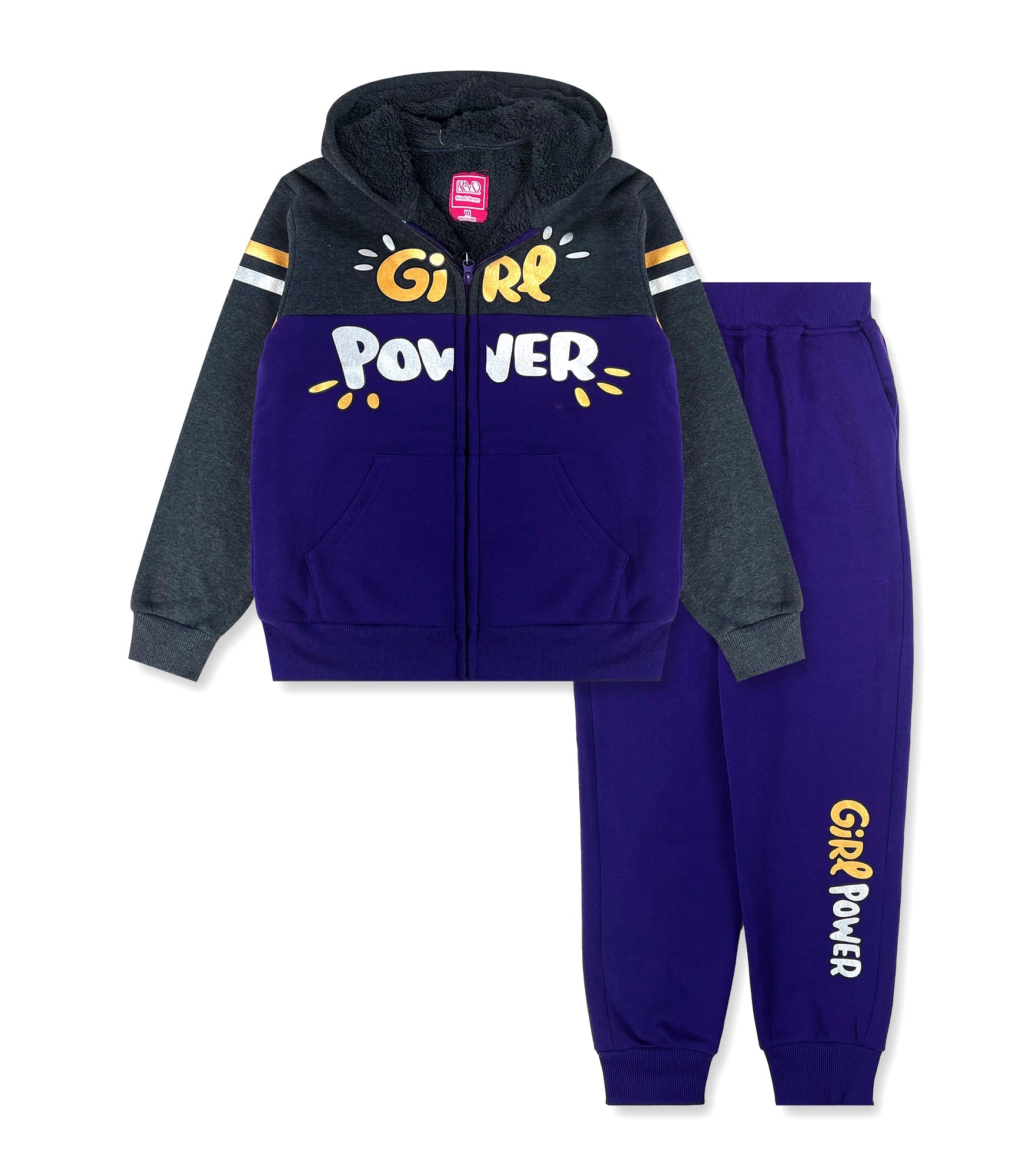 Girls’ 2PC Sherpa Fleece Set #S30
