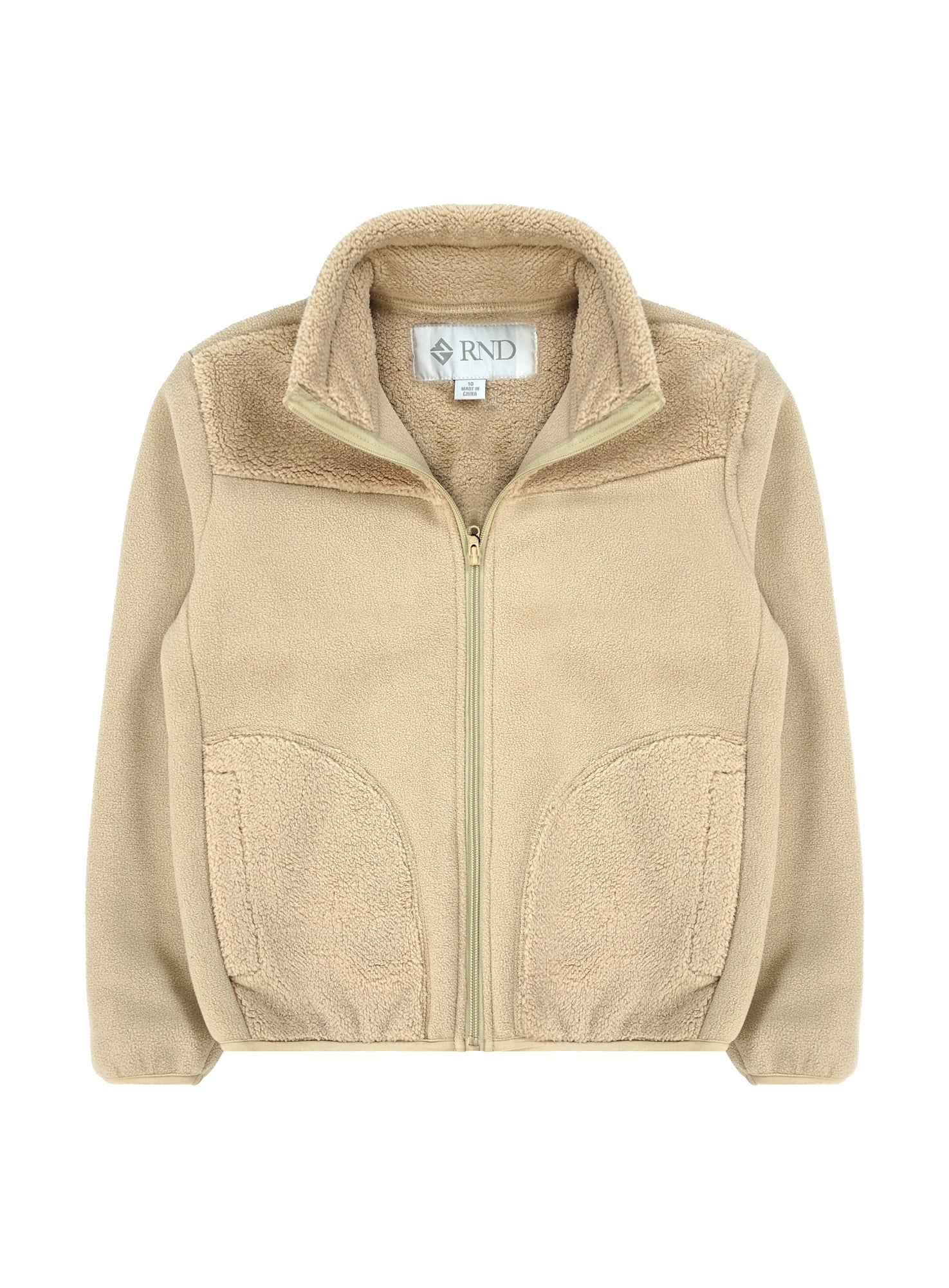 Girls’ Micropolar Sherpa Fleece Zip-Up Jacket #53