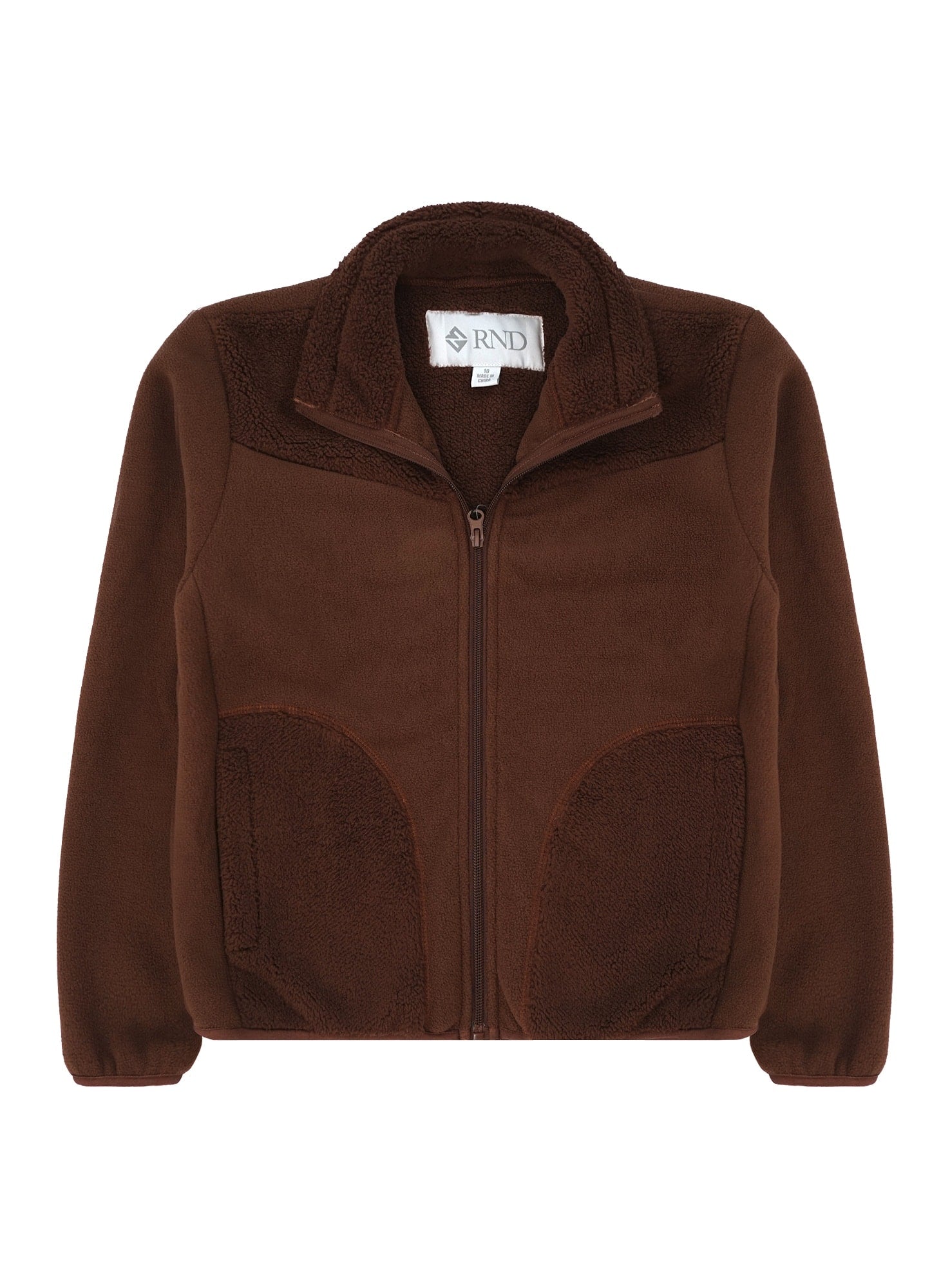 Girls’ Micropolar Sherpa Fleece Zip-Up Jacket #53
