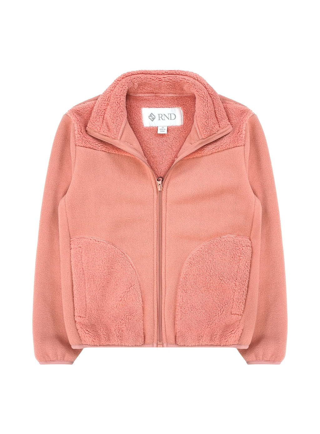 Girls’ Micropolar Sherpa Fleece Zip-Up Jacket #53