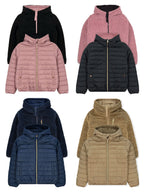 Girls' Reversible Jacket With Sherpa Lining #97