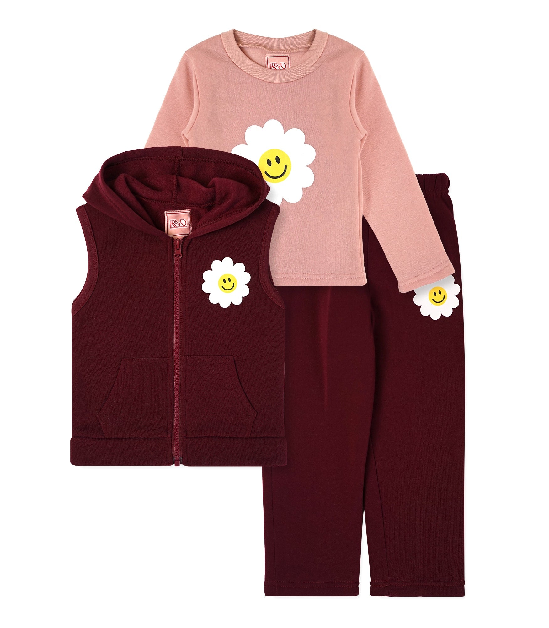 Girls' 3PC Fleece Set #T05