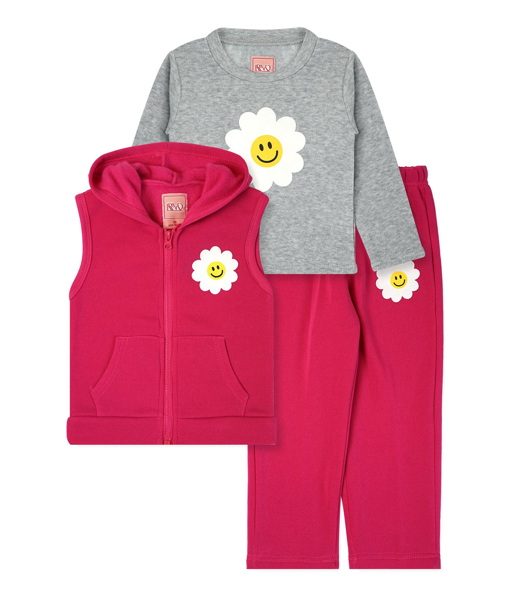 Girls' 3PC Fleece Set #T05