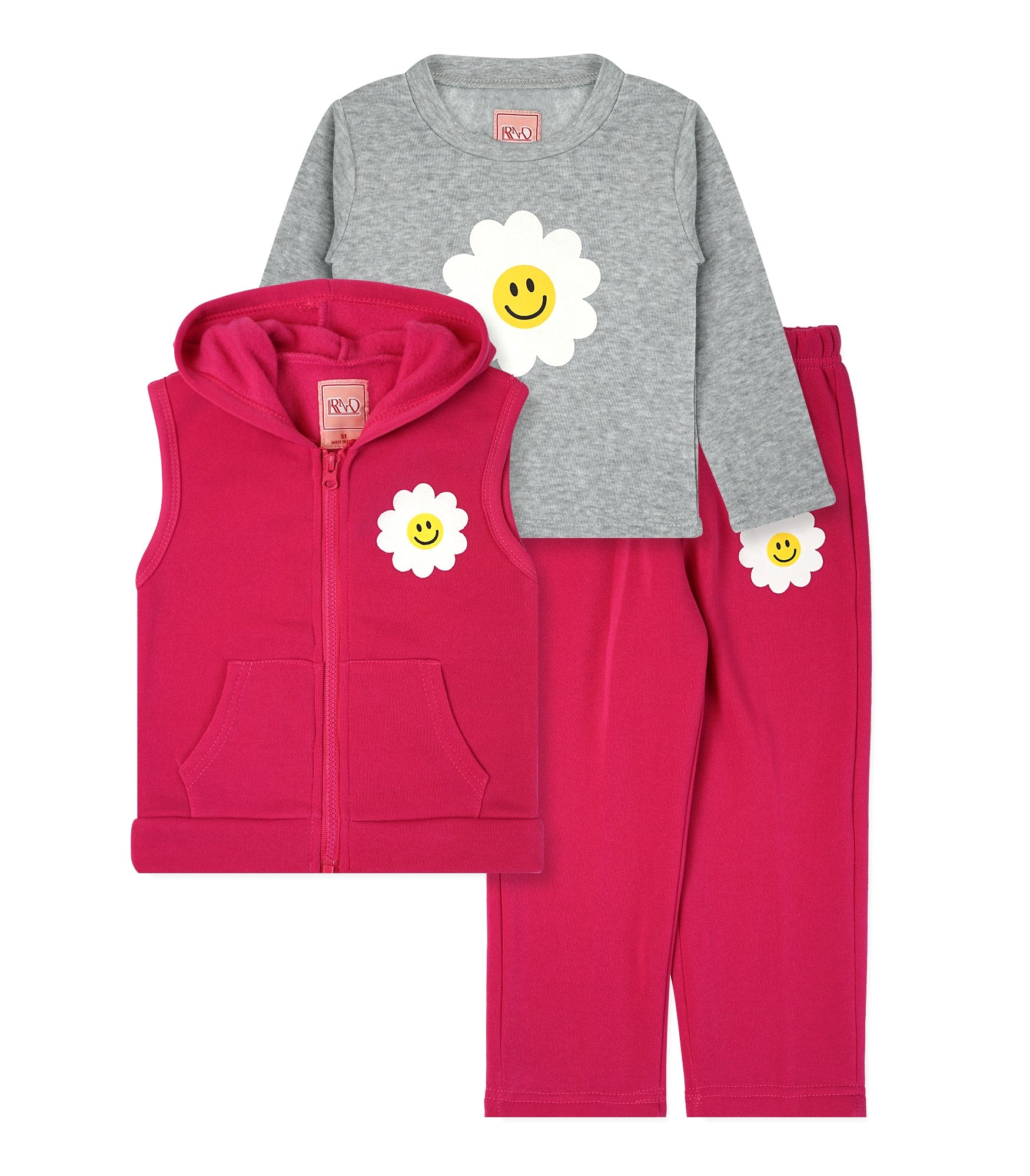 Girls' 3PC Fleece Set #T05
