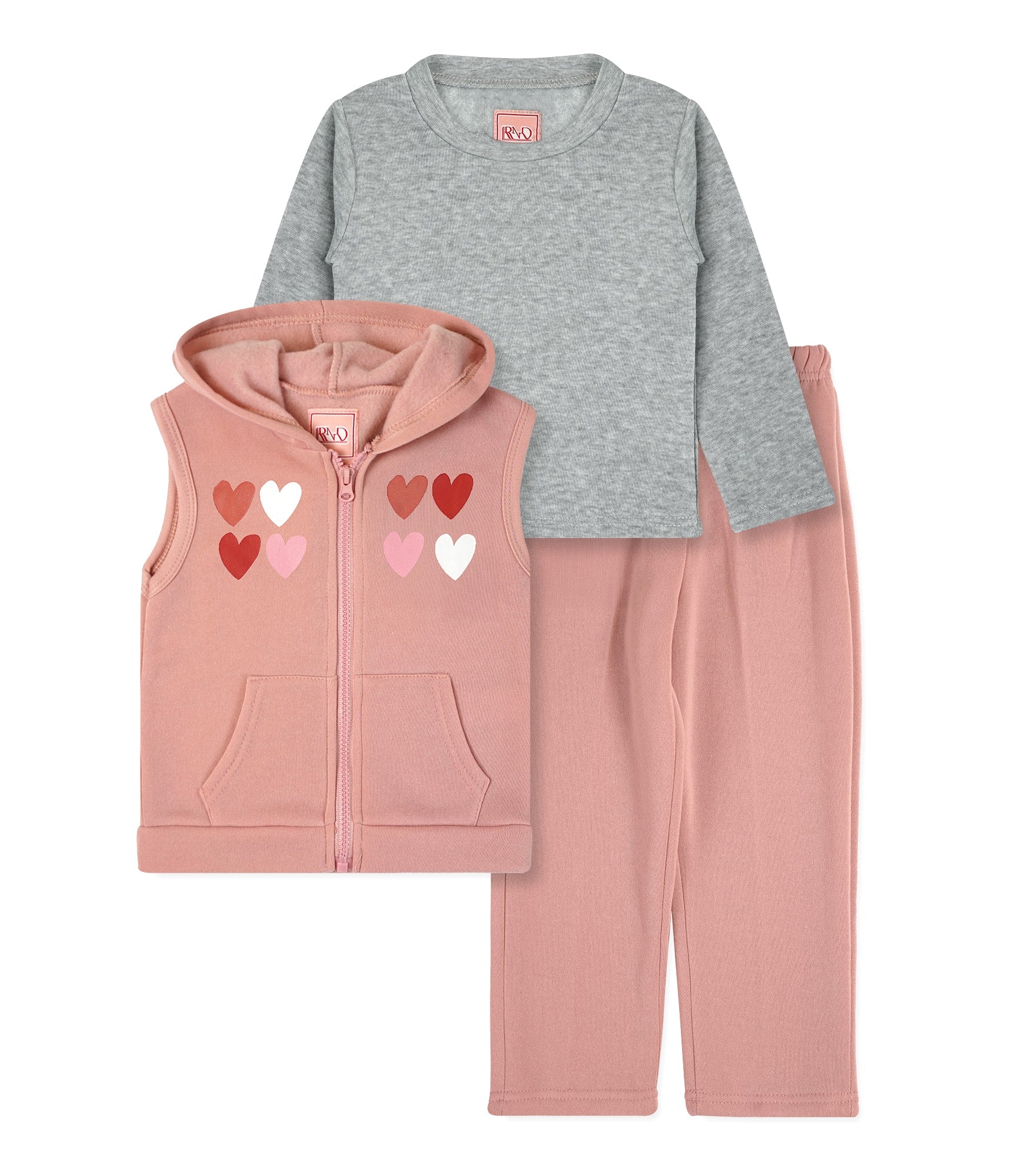Girls' 3PC Fleece Set #T06