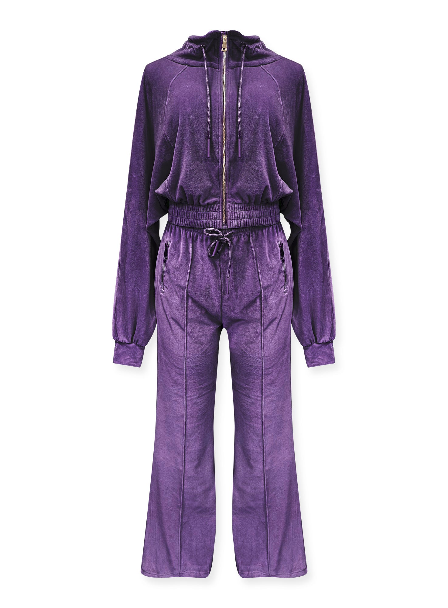 Ladies' 2PC Velour Set #V06