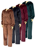 Women’s 2‑Piece Velour Lounge Set #01