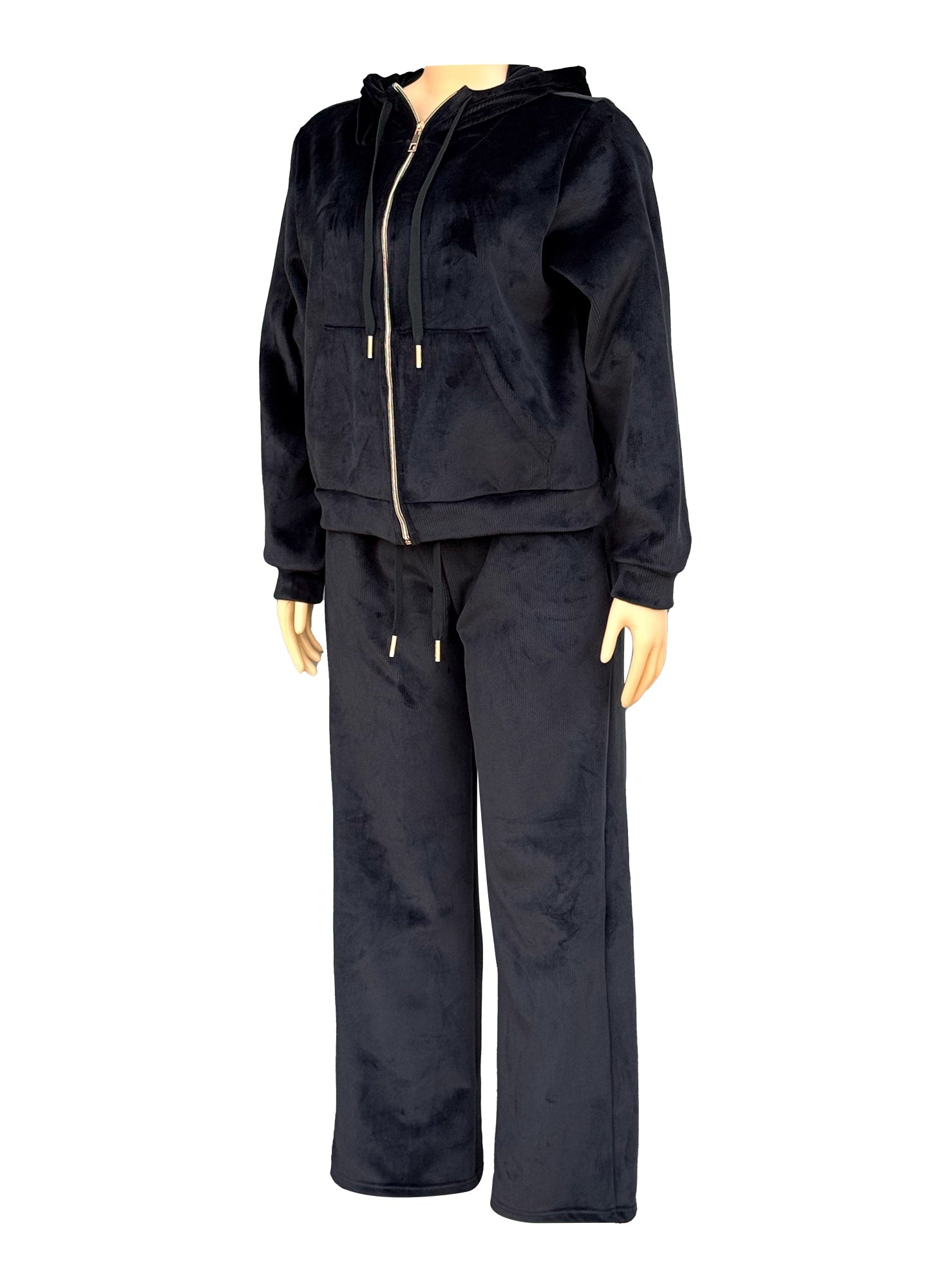 Women’s 2‑Piece Velour Lounge Set #01