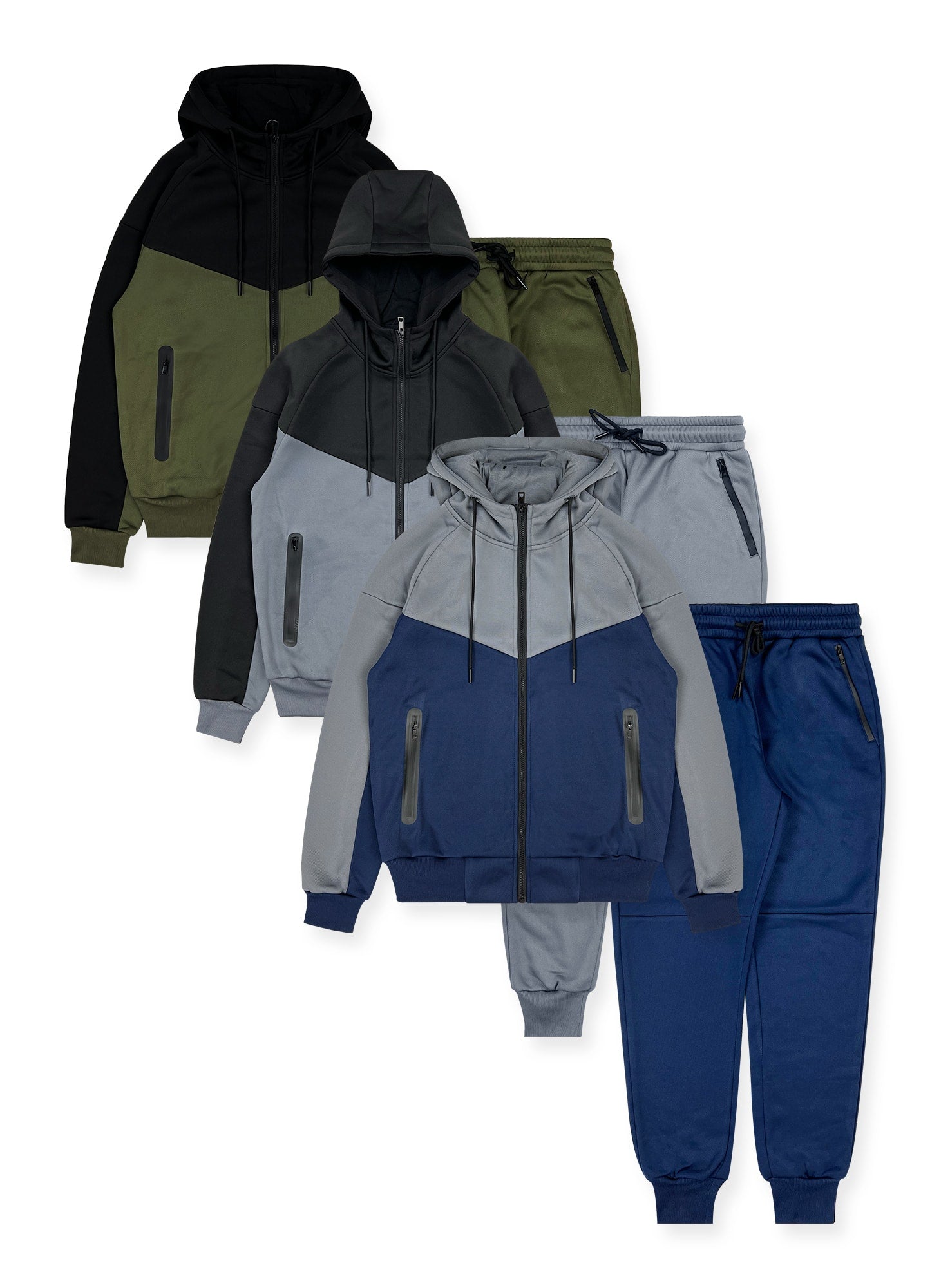 Men's 2PC Tracksuit Set #GH77