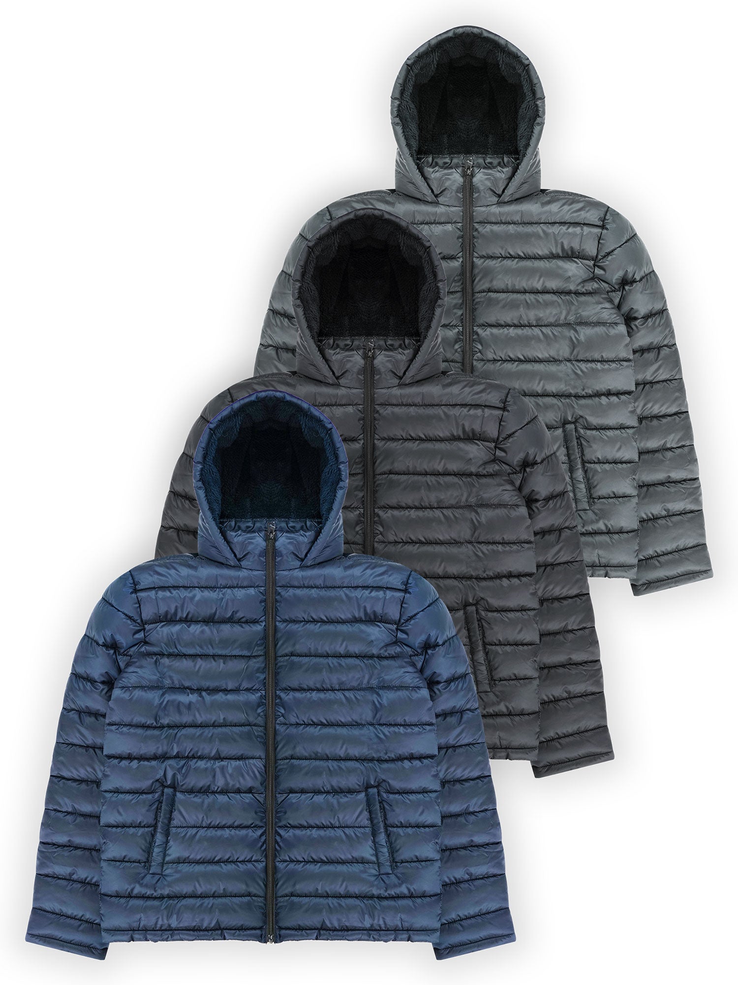 Men's Puffer Jacket With Hood #J21