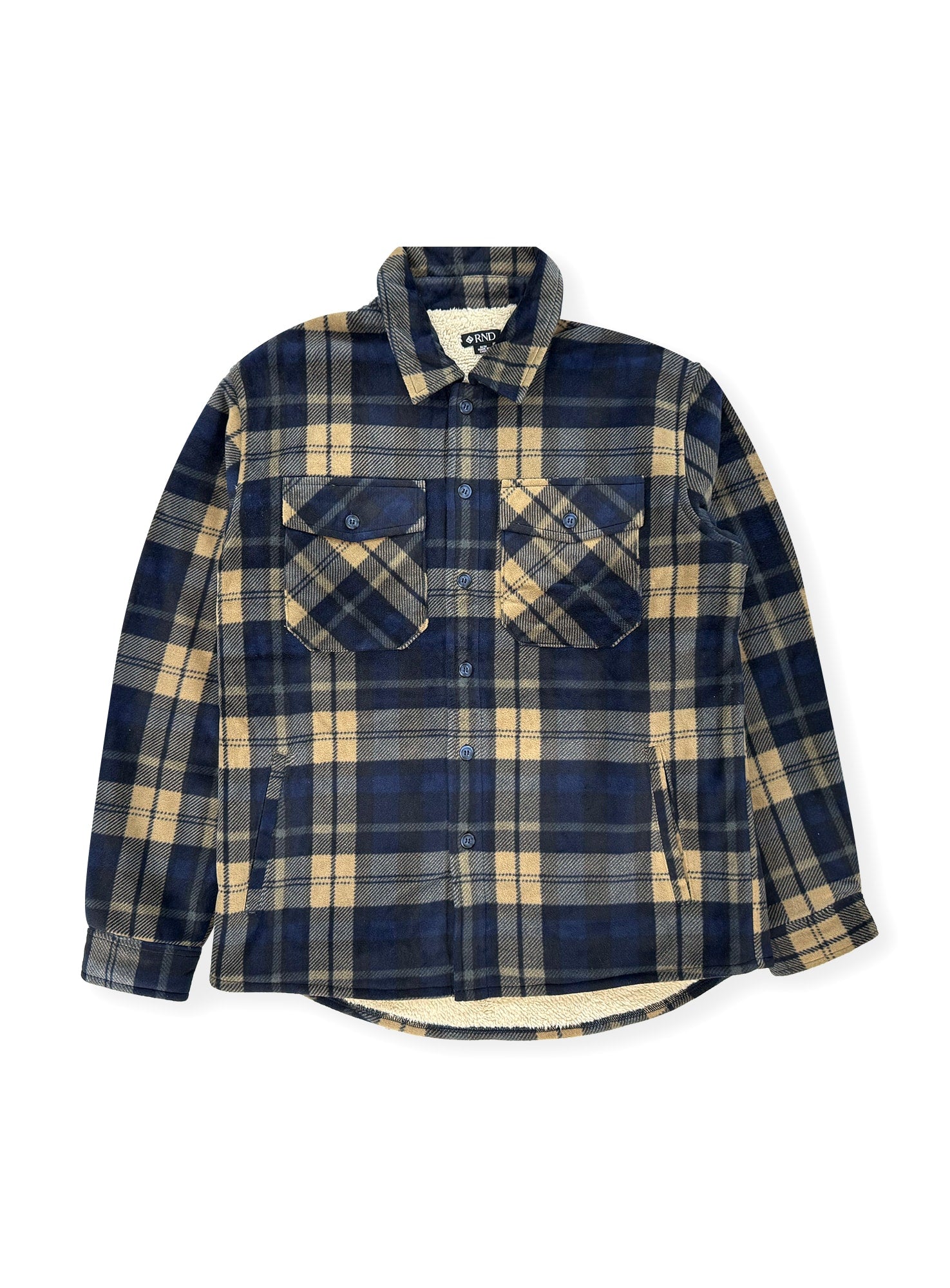 Men's Shacket with Sherpa Lining #34