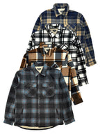 Men's Shacket with Sherpa Lining #34