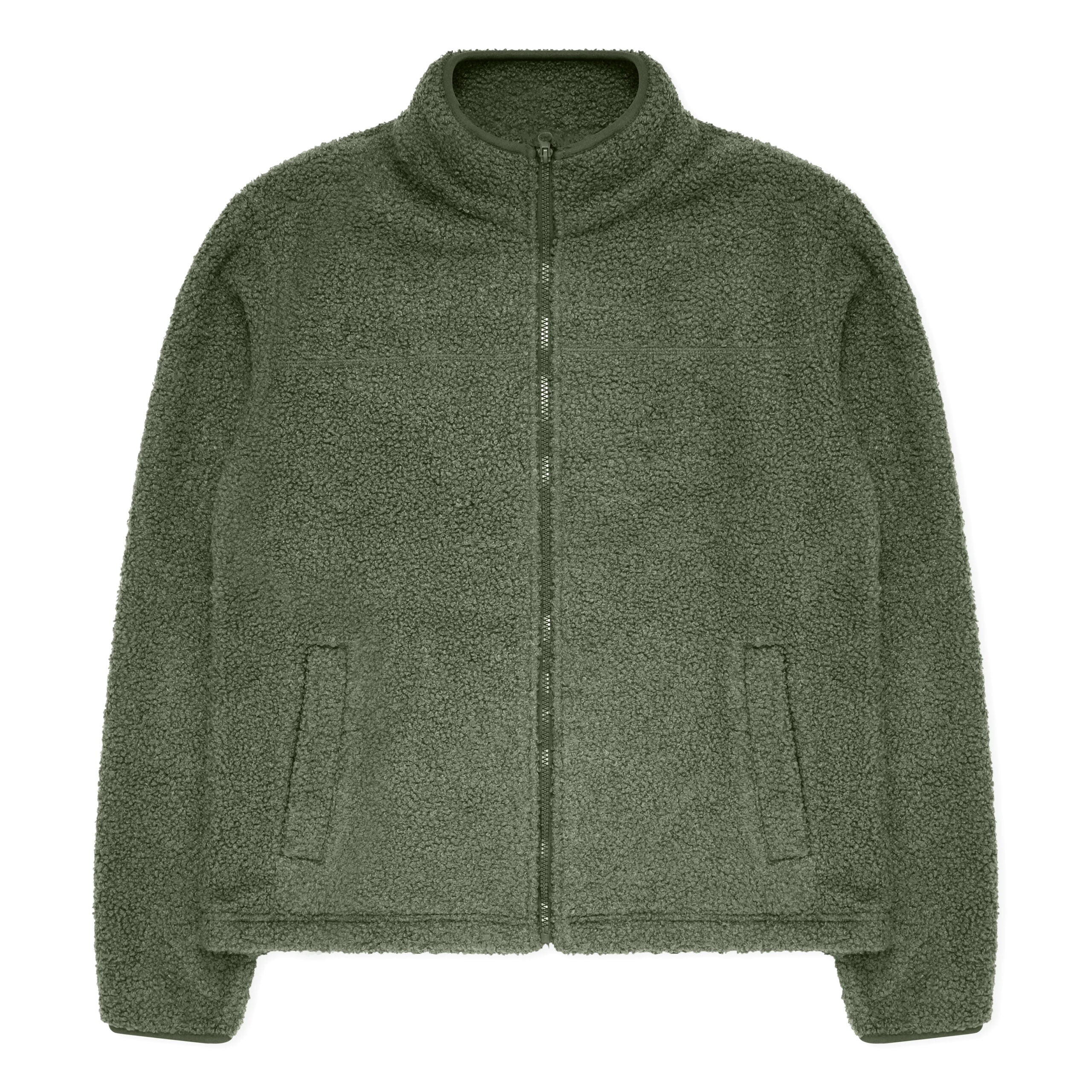 Men’s Full-Zip Sherpa Fleece Jacket #J13