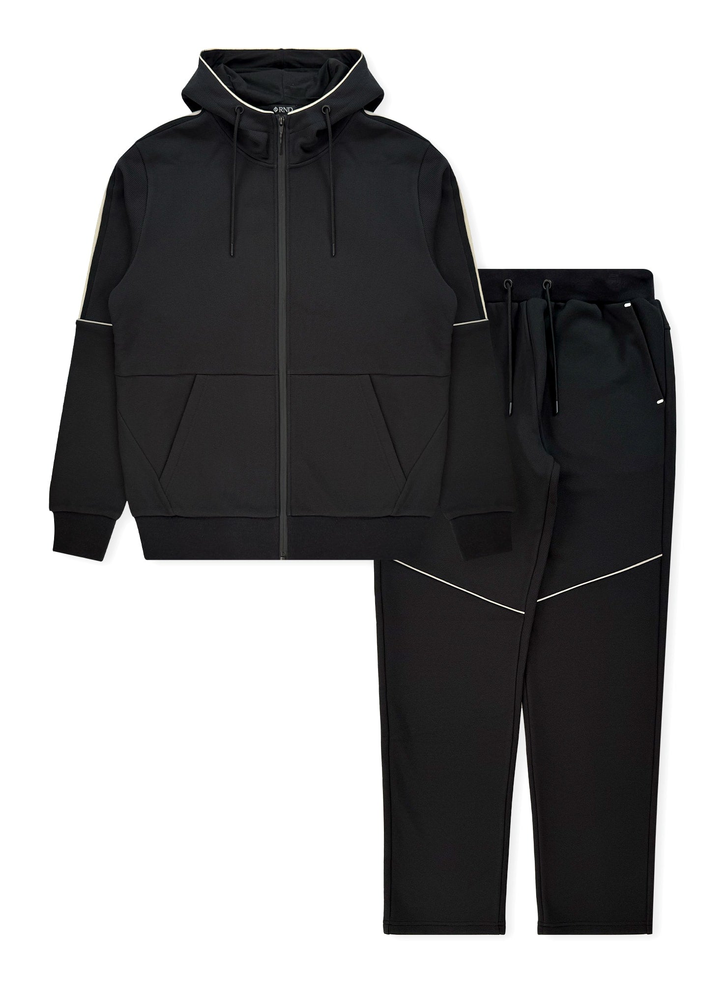 Men’s Textured Tracksuit Set #13