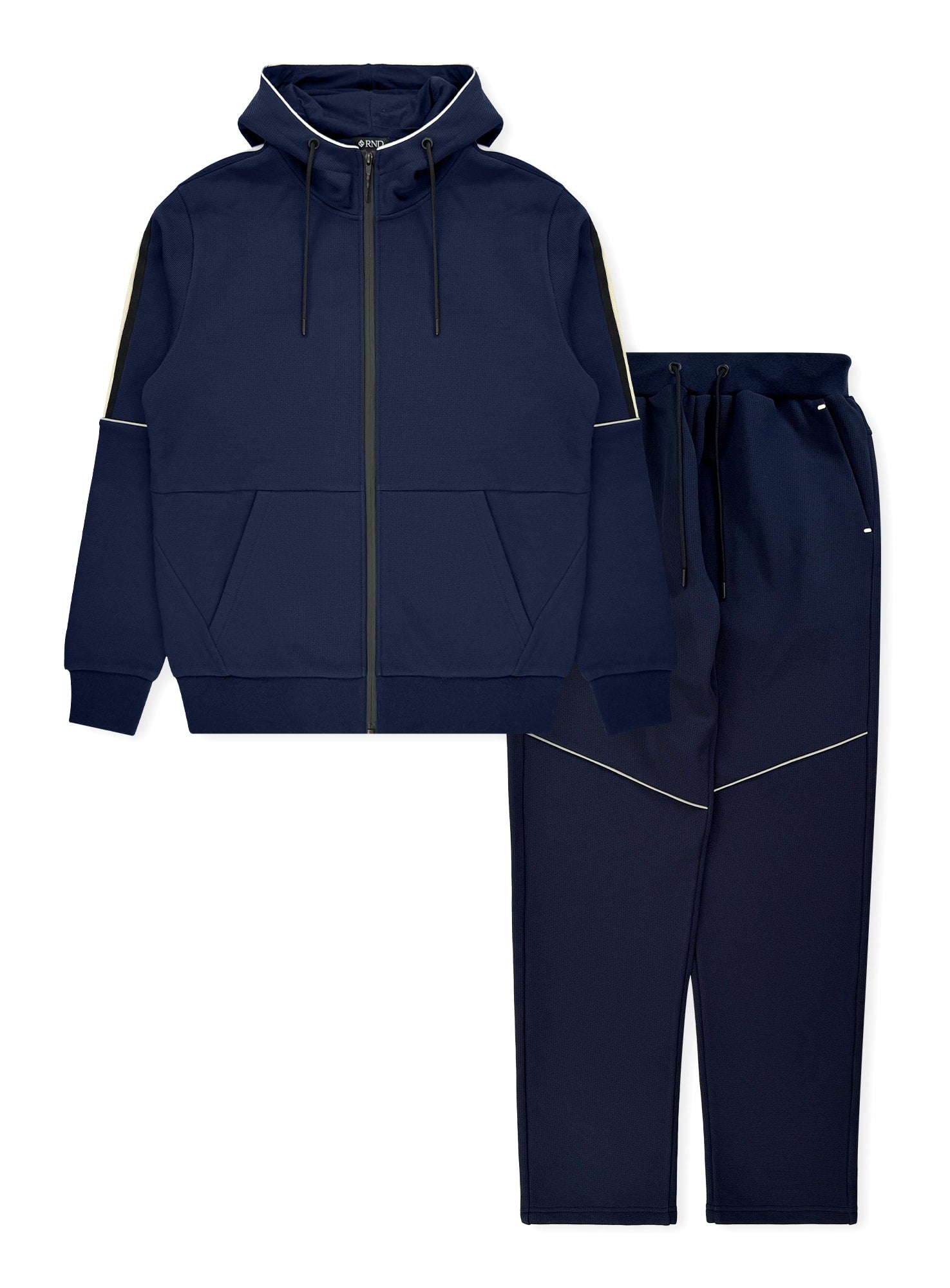 Men’s Textured Tracksuit Set #13