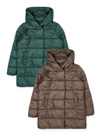 Ladies' Anorak Hooded Puffer Jacket #01