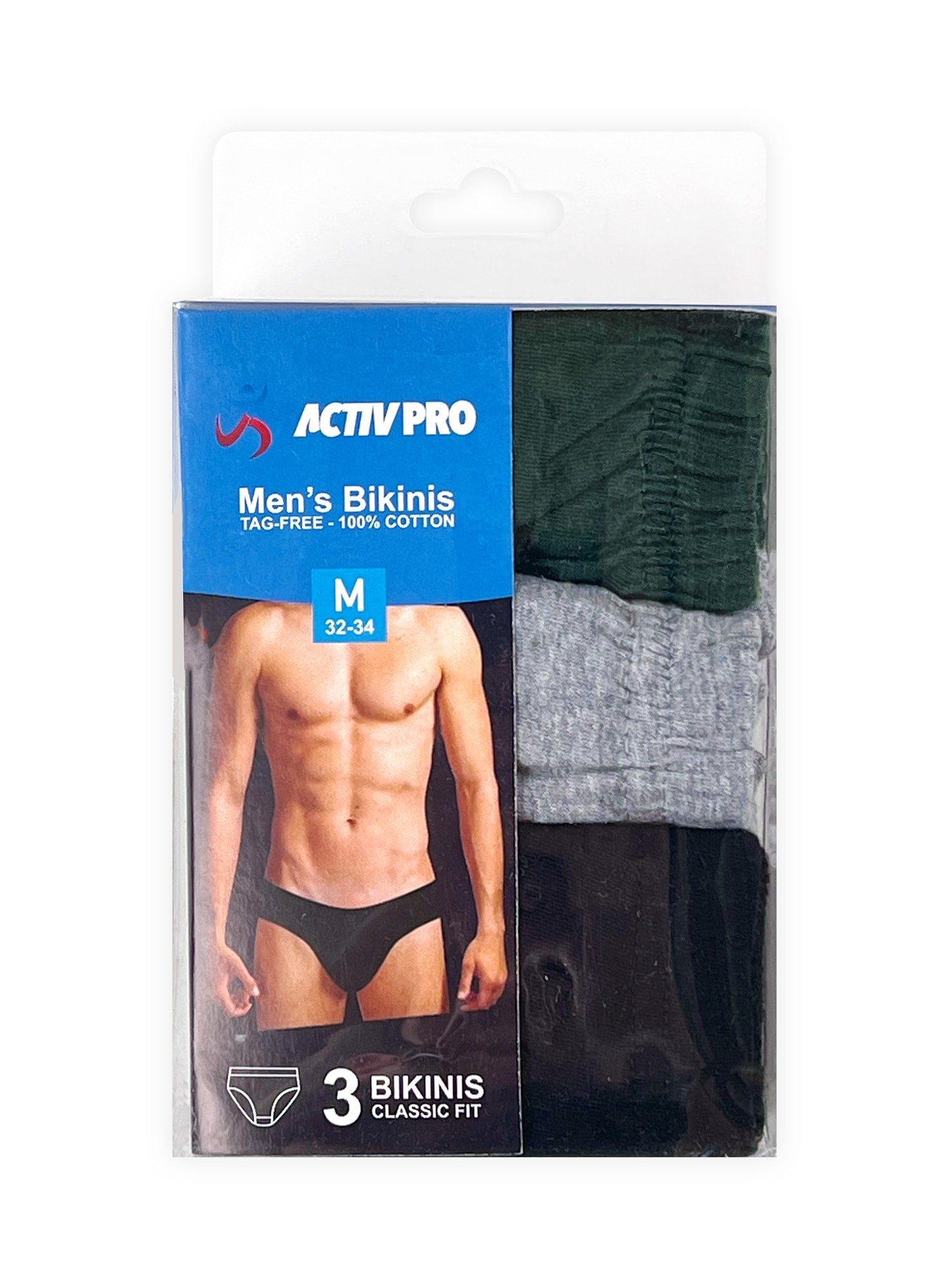 Men's Bikini Briefs (Dozen)